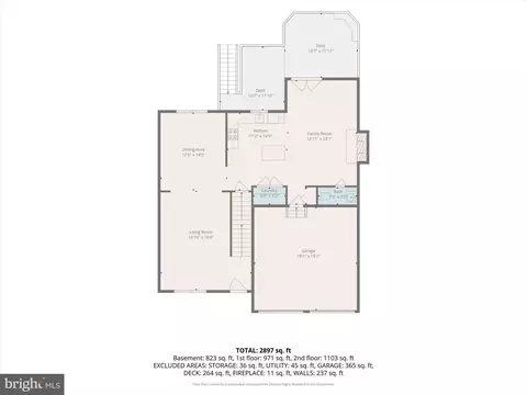Floorplan - 1227 Sedge Ct, Pasadena, MD 21122 photo 1 of 4