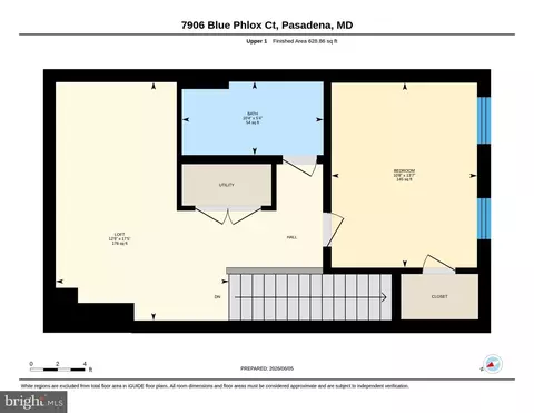 Floorplan - 7906 Blue Phlox #3, Pasadena, MD 21122 photo 2 of 2