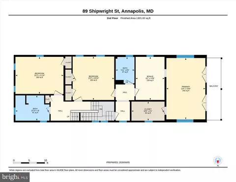 Floorplan - 89 Shipwright St, Annapolis, MD 21401 photo 3 of 5