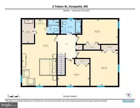 Floorplan - 2 Tolson St, Annapolis, MD 21401 photo 2 of 3