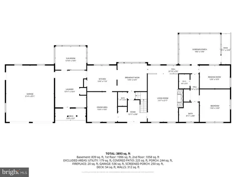 Floorplan - 1552 Widows Mite Rd, Edgewater, MD 21037 photo 2 of 4