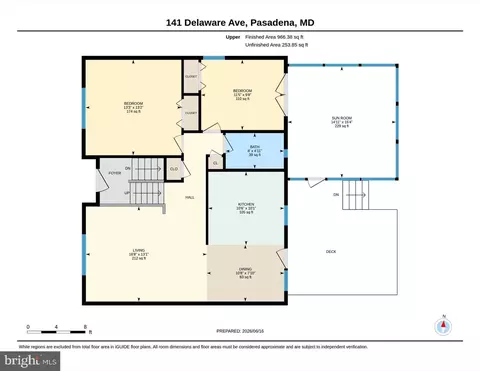 Floorplan - 141 Delaware Ave, Pasadena, MD 21122 photo 2 of 2