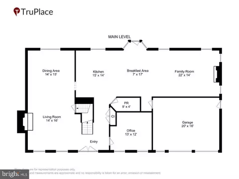 Floorplan - 1602 Locksley Dr, Annapolis, MD 21401 photo 1 of 3