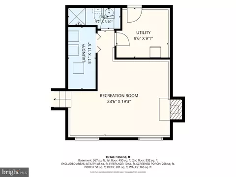 Floorplan - 7915 Kings Bench Pl, Pasadena, MD 21122 photo 3 of 4