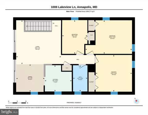 Floorplan - 1000 Lakeview Ln, Annapolis, MD 21409 photo 3 of 4