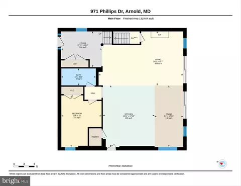Floorplan - 971 Phillips Dr, Arnold, MD 21012 photo 1 of 3