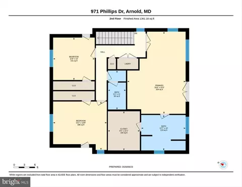 Floorplan - 971 Phillips Dr, Arnold, MD 21012 photo 2 of 3