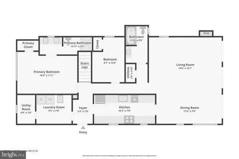 Floorplan - 275 Gibson Rd, Pasadena, MD 21122 photo 2 of 2