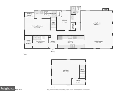 Floorplan - 275 Gibson Rd, Pasadena, MD 21122 photo 1 of 2
