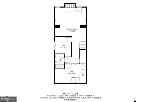 Floorplan - 1504 Falling Brook Ct, Odenton, MD 21113 photo 1 of 3