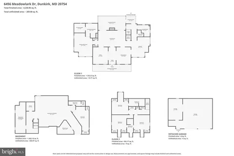 Floorplan - 6456 Meadowlark Dr, Dunkirk, MD 20754 photo 3 of 5