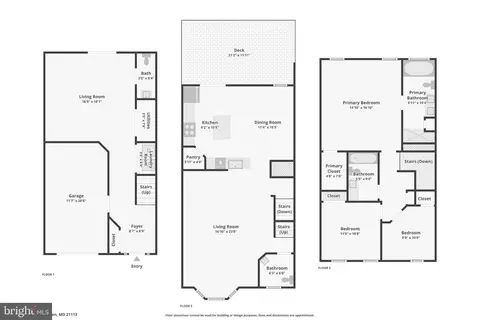 Floorplan - 1035 Railbed Dr, Odenton, MD 21113 photo 1 of 2