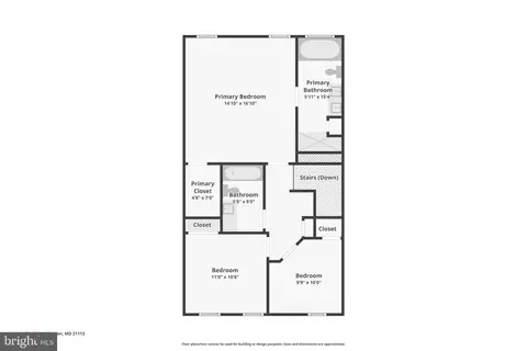 Floorplan - 1035 Railbed Dr, Odenton, MD 21113 photo 2 of 2