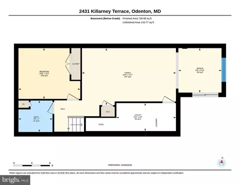 Floorplan - 2431 Killarney Ter, Odenton, MD 21113 photo 4 of 6