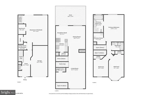 Floorplan - 8204 Brooktree St, Laurel, MD 20724 photo 1 of 3