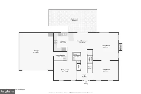 Floorplan - 2996 Winding River Pl, Laurel, MD 20724 photo 2 of 4
