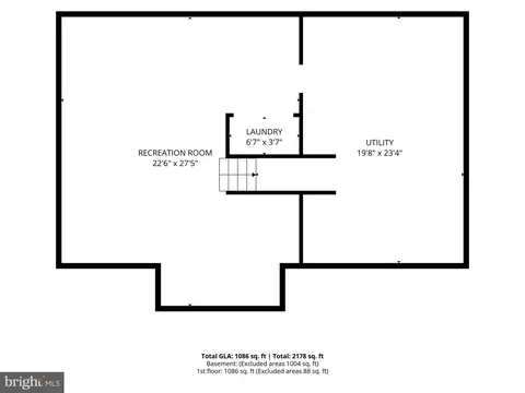 Floorplan - 7782 Shore Rd W, Pasadena, MD 21122 photo 1 of 3