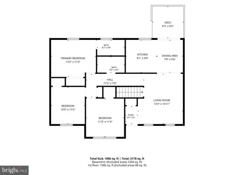 Floorplan - 7782 Shore Rd W, Pasadena, MD 21122 photo 2 of 3