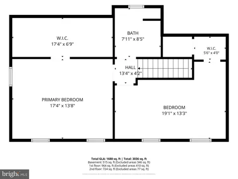 Floorplan - 758 210th St, Pasadena, MD 21122 photo 3 of 4
