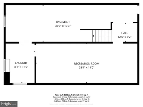 Floorplan - 758 210th St, Pasadena, MD 21122 photo 4 of 4
