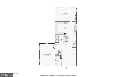 Floorplan - 335 Beach Ave, Pasadena, MD 21122 photo 2 of 2