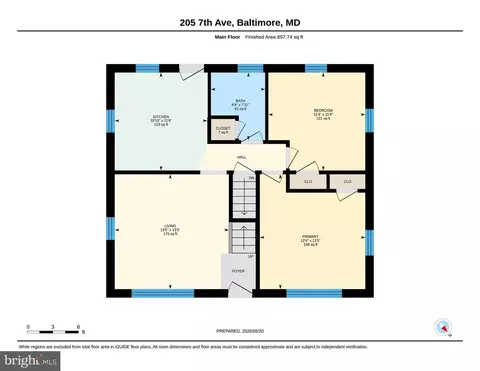 Floorplan - 205 7th Ave, Baltimore, MD 21225 photo 1 of 3