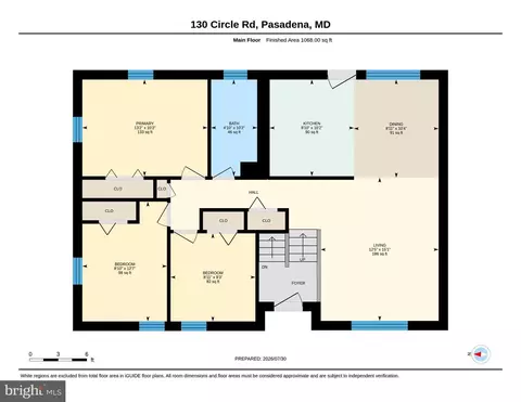 Floorplan - 130 Circle Rd, Pasadena, MD 21122 photo 2 of 2