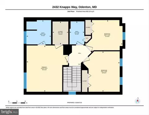 Floorplan - 2432 Knapps Way, Odenton, MD 21113 photo 6 of 6