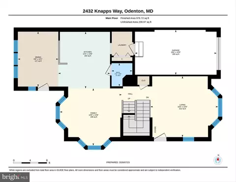 Floorplan - 2432 Knapps Way, Odenton, MD 21113 photo 4 of 6