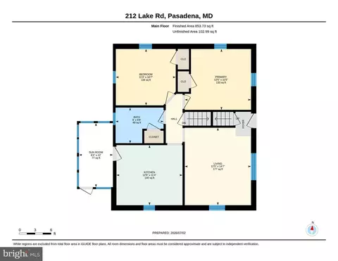 Floorplan - 212 Lake Rd, Pasadena, MD 21122 photo 5 of 5