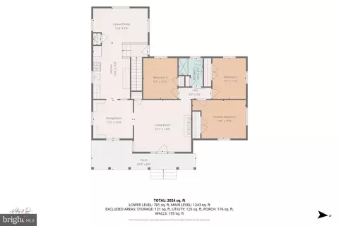 Floorplan - 628 Bruce St, Brooklyn, MD 21225 photo 2 of 3
