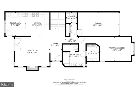Floorplan - 114 Spring Place Way, Annapolis, MD 21401 photo 2 of 4