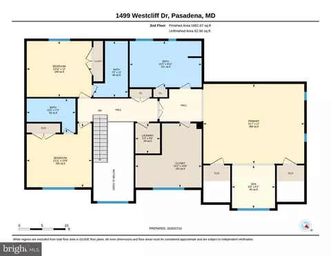 Floorplan - 1499 Westcliff Dr, Pasadena, MD 21122 photo 2 of 4