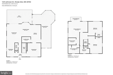 Floorplan - 1241 Johnson Dr, Shady Side, MD 20764 photo 2 of 4