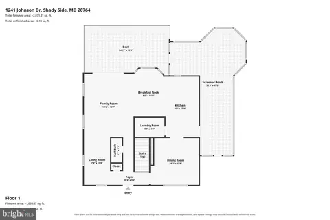 Floorplan - 1241 Johnson Dr, Shady Side, MD 20764 photo 3 of 4