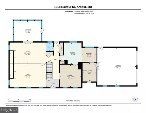 Floorplan - 1218 Balfour Dr, Arnold, MD 21012 photo 2 of 4
