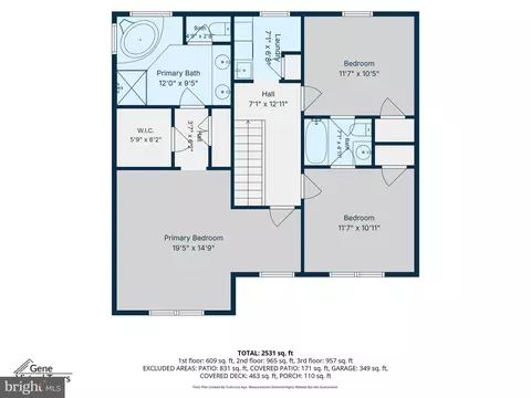 Floorplan - 233 Circle Rd, Pasadena, MD 21122 photo 2 of 4