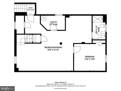 Floorplan - 8475 Byrd Rd, Pasadena, MD 21122 photo 2 of 2