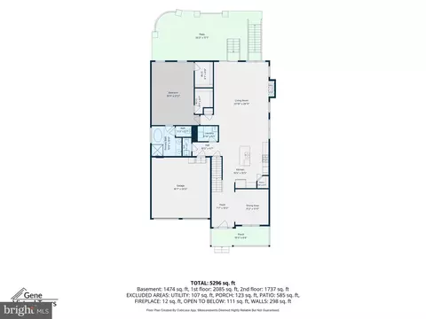 Floorplan - 7976 Meridian Dr, Pasadena, MD 21122 photo 2 of 4