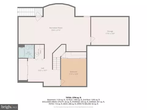 Floorplan - 2902 Middlebridge, Crofton, MD 21114 photo 3 of 3
