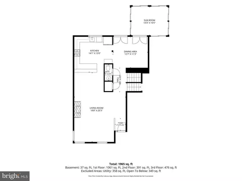 Floorplan - 8 Constitution Sq, Annapolis, MD 21401 photo 2 of 4
