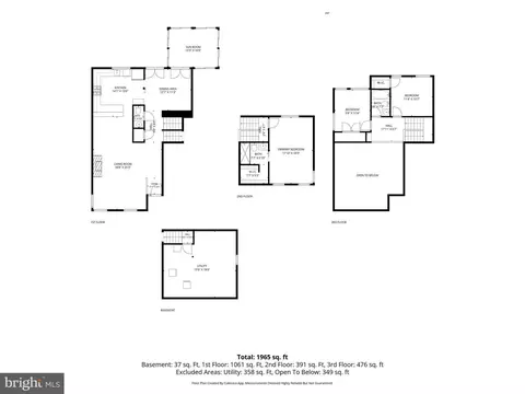 Floorplan - 8 Constitution Sq, Annapolis, MD 21401 photo 1 of 4