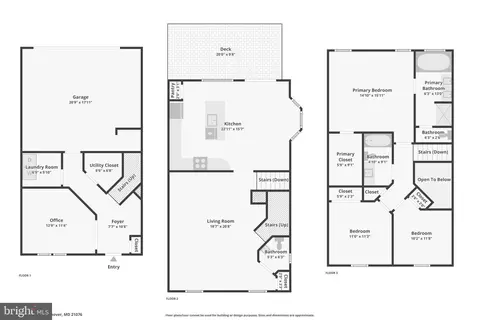 Floorplan - 7644 Sandhurst Ln, Hanover, MD 21076 photo 1 of 3