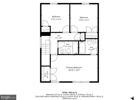 Floorplan - 7774 Old House Rd, Pasadena, MD 21122 photo 2 of 4
