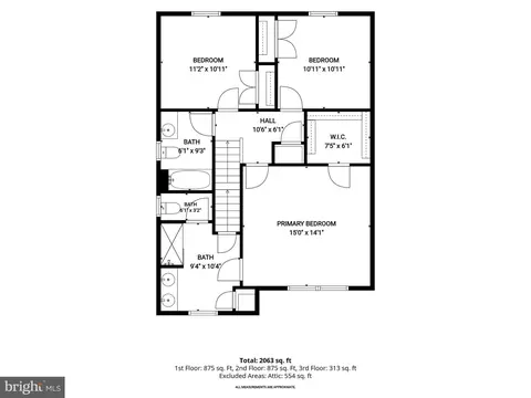 Floorplan - 1716 Millstone Dr, Edgewater, MD 21037 photo 2 of 4