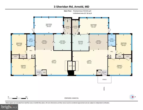 Floorplan - 3 Sheridan Rd, Arnold, MD 21012 photo 4 of 4