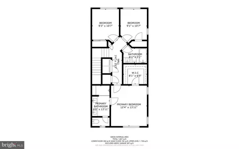Floorplan - 3311 Streamlet Ln, Laurel, MD 20724 photo 3 of 4