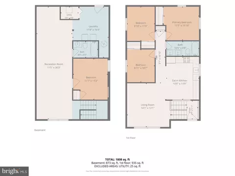 Floorplan - 415 Orchard Ave, Brooklyn, MD 21225 photo 3 of 3