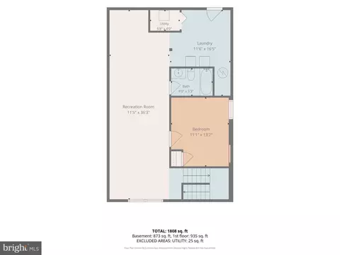 Floorplan - 415 Orchard Ave, Brooklyn, MD 21225 photo 1 of 3