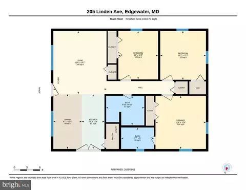 Floorplan - 205 Linden Ave, Edgewater, MD 21037 photo 1 of 2